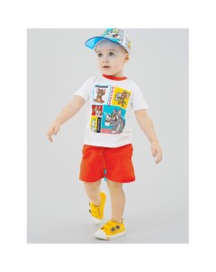 Комплект для мальчиков Best friend baby boys футболка шорты 12333006 Playtoday