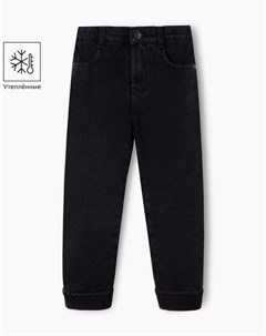Утеплённые джинсы Straight для мальчика Gloria jeans