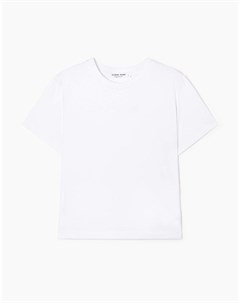 Белая базовая футболка Straight из джерси Gloria jeans