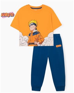 Разноцветная пижама Naruto для мальчика Gloria jeans