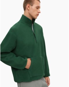 Зелёный свитшот с воротником и карманом кенгуру Gloria jeans