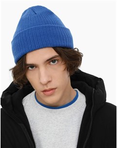Синяя шапка бини для мальчика Gloria jeans