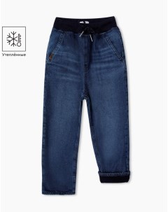 Утеплённые джинсы Loose для мальчика Gloria jeans