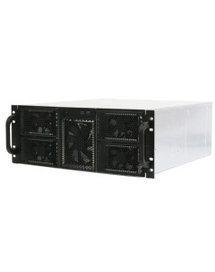 Корпус серверный 4U RE411 D0H17 FA 55 2x5 25 15HDD черный без блока питания глубина 550мм MB ATX 12  Procase