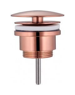 Донный клапан AF0012RG Розовое золото Abber