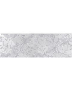 Плитка настенная Bosco Verticale цветы серый 25x75 кв м Meissen