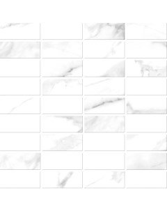 Мозаика настенная White stream белый 30x30 шт Meissen
