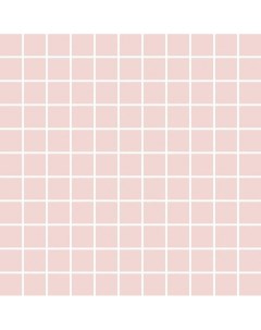 Мозаика настенная Trendy розовый 30x30 шт Meissen