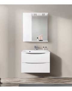 Зеркало шкаф Marino SPC 700 750 1A BL P L Belbagno