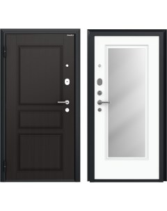 Дверь входная металлическая Премиум New 88x205 см левая белый Doorhan