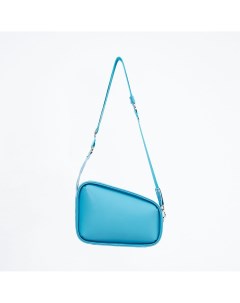 Голубая асимметричная сумка Boxxy