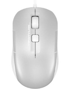 Компьютерная мышь Fstyler FM26 серебристый белый A4tech