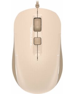 Компьютерная мышь Fstyler FM26 бежевый коричневый A4tech