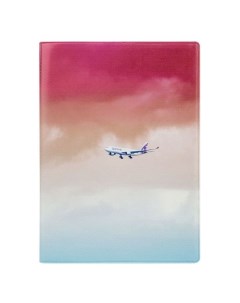Обложка для паспорта Colored clouds Kawaii factory
