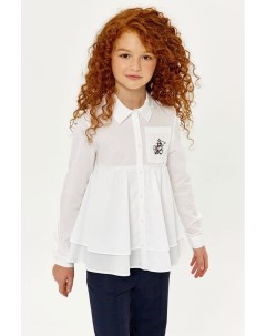 Хлопковая блуза с карманом Junior republic