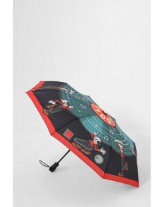 Зонт автомат с принтом Moschino