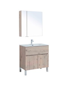 Комплект мебели для ванной Алвита 00274217 Aquanet