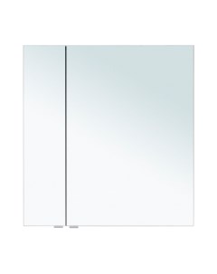 Зеркальный шкаф для ванной Алвита 80 00277535 антрацит Aquanet