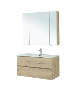 Комплект мебели для ванной Алвита 00274203 Aquanet