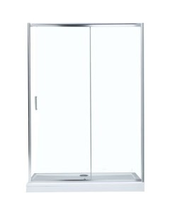 Душевая дверь SD 1400A 140 прозрачное стекло Aquanet
