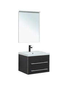 Комплект мебели для ванной Верона 00287636 матовый Aquanet
