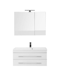 Комплект мебели для ванной Верона 00230312 Aquanet