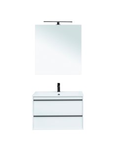 Комплект мебели для ванной Lino 00271955 матовый Aquanet