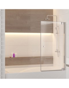 Шторка для ванны SC 102 85х150 стекло прозрачное Rgw