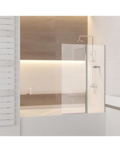 Шторка для ванны SC 11 100х140 стекло прозрачное Rgw