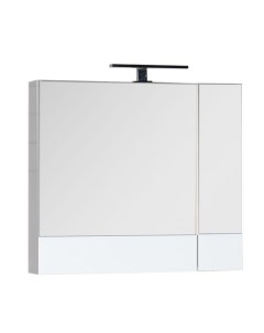 Зеркальный шкаф для ванной Нота Римини 70 белый Aquanet