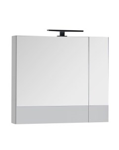 Зеркальный шкаф для ванной Верона 75 белый Aquanet