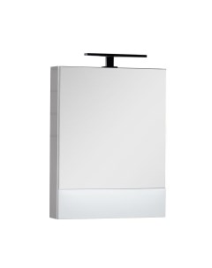 Зеркальный шкаф для ванной Нота 58 белый Aquanet