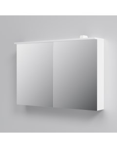Зеркальный шкаф для ванной Spirit V2 0 100 белый Am.pm.