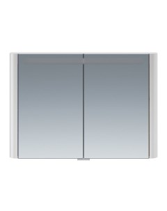 Зеркальный шкаф для ванной Sensation M30MCX1001FG серый шелк Am.pm.