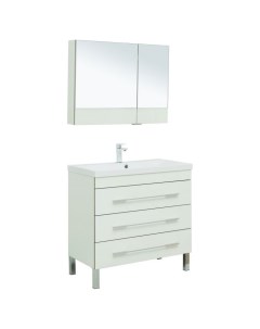 Комплект мебели для ванной Верона 90 20287660 Aquanet