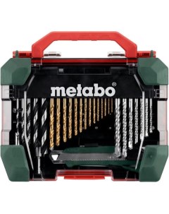 Набор бит и свёрл Metabo Набор бит и сверл 626707000 для шуруповертов и дрелей 55 штук