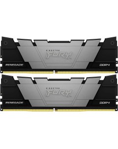 Комплект памяти DDR4 DIMM 64Gb 2x32Gb 3200MHz CL16 1 35V FURY Renegade Black KF432C16RB2K2 64 Retail Kingston