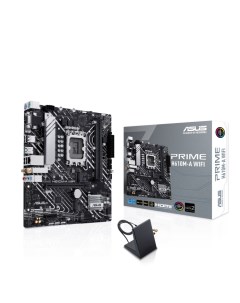 Материнская плата PRIME H610M A WIFI Socket1700 Intel H610 2xDDR5 DIMM PCI Ex16 4SATA3 7 1 ch GLAN 3 Asus