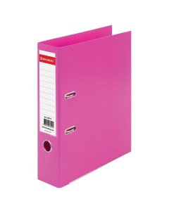 Папка регистратор Extra А4 500 листов полипропилен розовый 228575 Brauberg