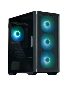 Корпус M4 Black mATX Mini Tower 2xUSB 3 0 RGB подсветка черный без БП M4 Black Zalman