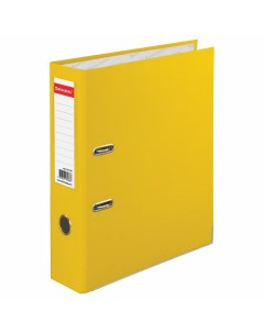 Папка регистратор PVC coated А4 600 листов ПВХ желтый 227194 Brauberg