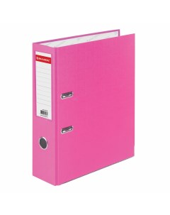 Папка регистратор PVC coated А4 600 листов ПВХ розовый 227195 Brauberg