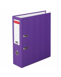 Папка регистратор PVC coated А4 600 листов ПВХ фиолетовый 227200 Brauberg