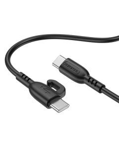 Кабель USB Type C USB Type C быстрая зарядка 3А 1 м черный Symbol BX91 6974443389944 Borofone