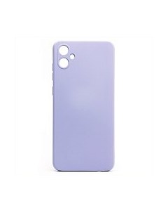 Чехол накладка Full Original Design для смартфона Samsung SM A055 Galaxy A05 силикон светло фиолетов Activ