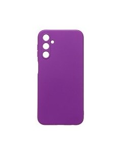 Чехол накладка Full Original Design для смартфона Samsung SM A245 Galaxy A24 4G силикон фиолетовый 2 Activ