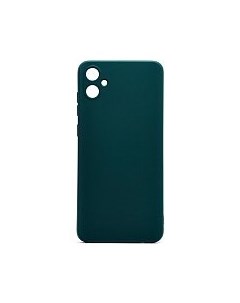 Чехол накладка Full Original Design для смартфона Samsung SM A055 Galaxy A05 силикон темно зеленый 2 Activ