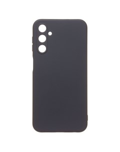 Чехол накладка Full Original Design для смартфона Samsung SM A245 Galaxy A24 4G силикон темно серый  Activ