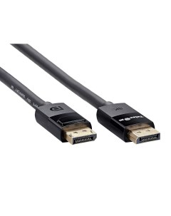 Кабель удлинитель DisplayPort M DisplayPort M v1 4 4K 8K экранированный 1 5 м черный TCG755 1 5M Telecom