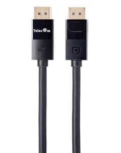 Кабель удлинитель DisplayPort M DisplayPort M v1 4 4K 8K экранированный 5 м черный TCG755 5M Telecom